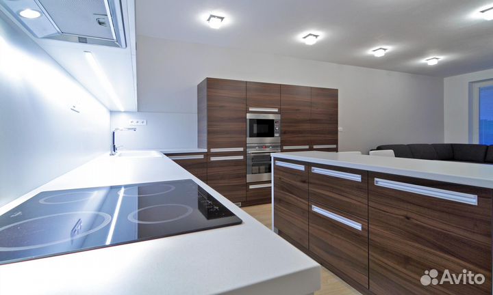 Кухонная столешница из акрилового камня