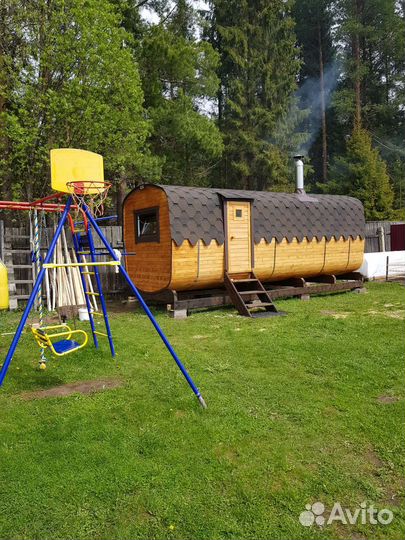 Баня Бочка квадро