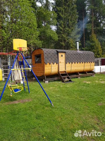 Баня Бочка квадро