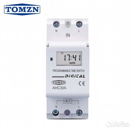 Реле времени Недельный таймер программируемый