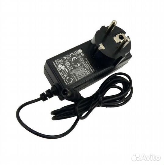 Блок питания для монитора и телевизора LG 19V 1.3A