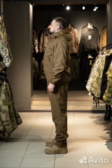 Костюм Барс New Softshell, коричневый