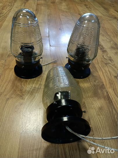 Карболитовые светильники СССР