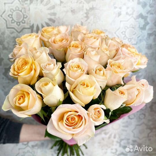 Цветы розы букет