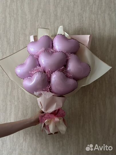 Букет из надувных шаров