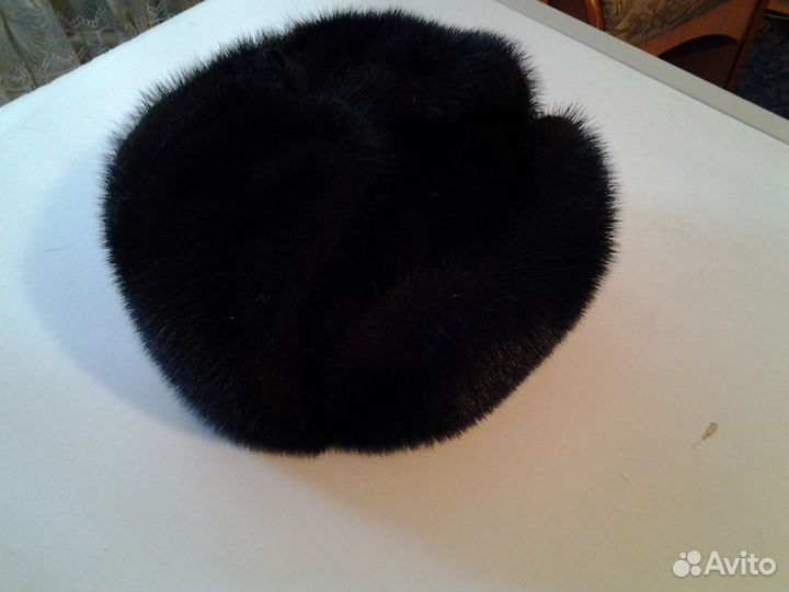 Шапка-ушанка норковая