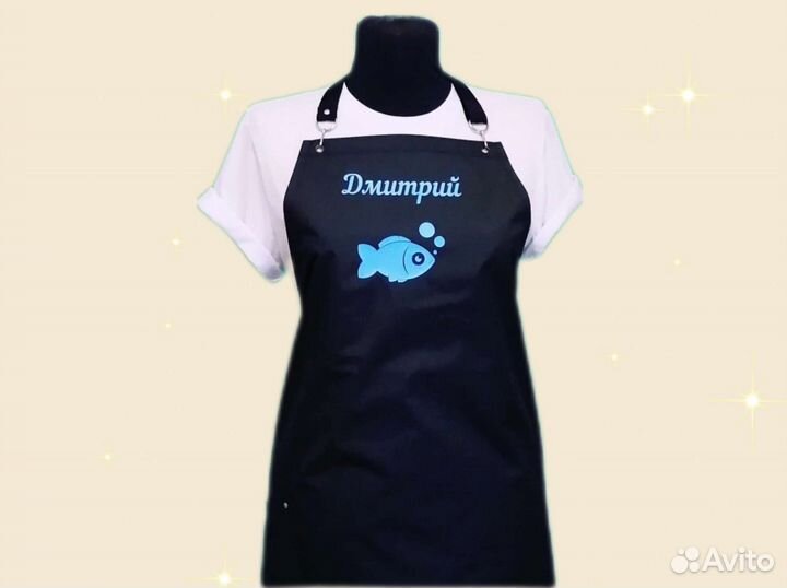 Фартук для продавца с логотипом