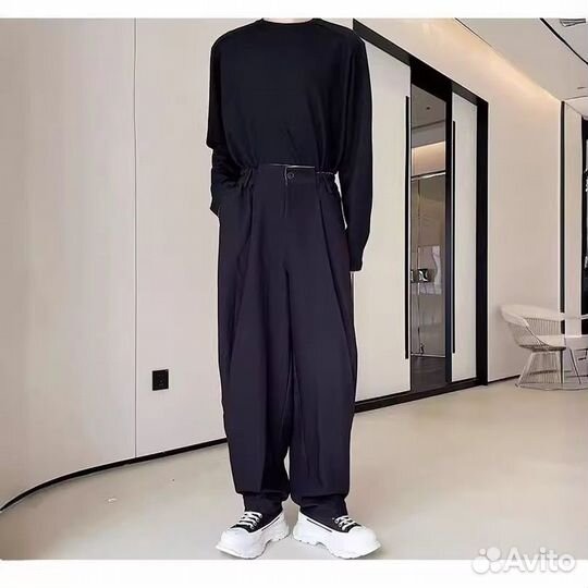 Широкие брюки самурайские