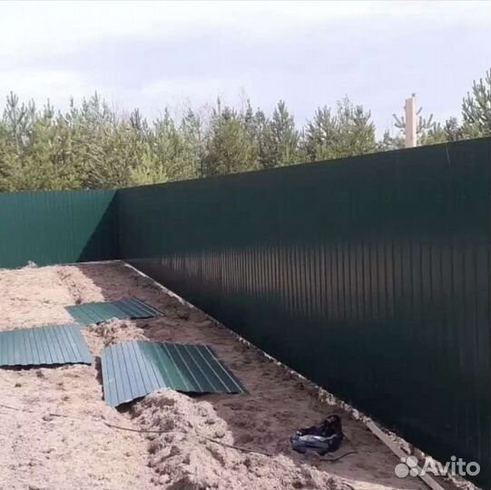 Установка заборов
