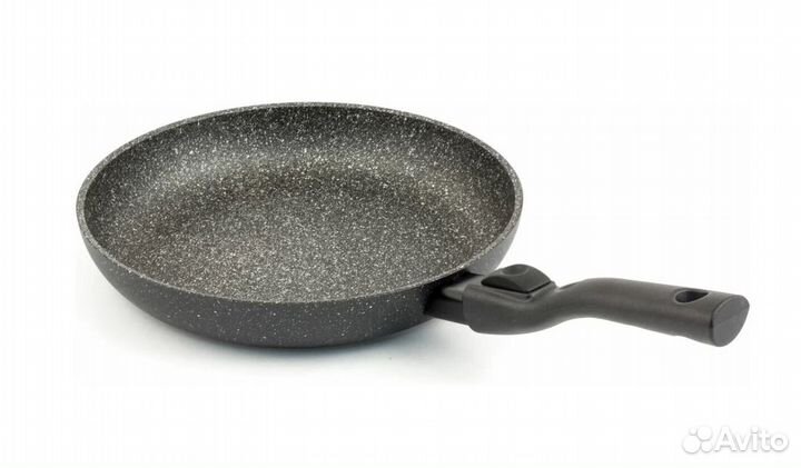 Сковорода TVS granito forte 24см, съемная