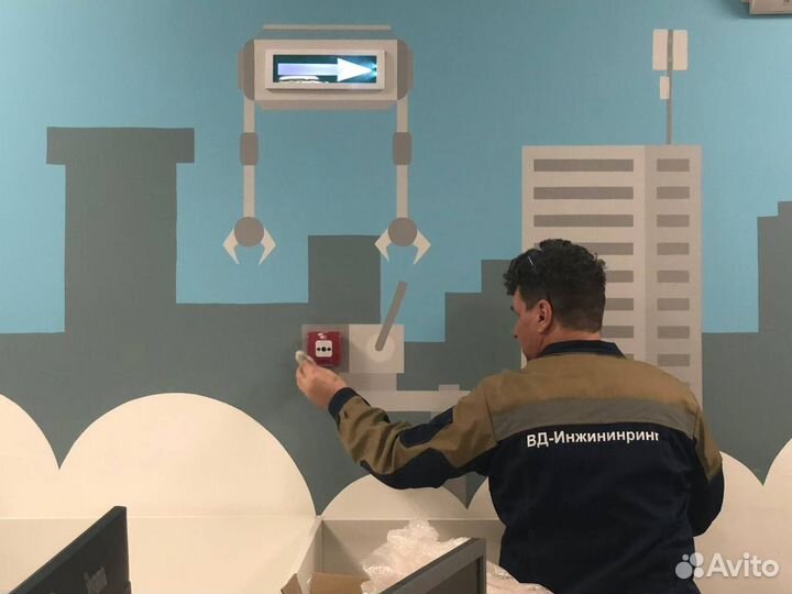 Монтаж пожарных систем