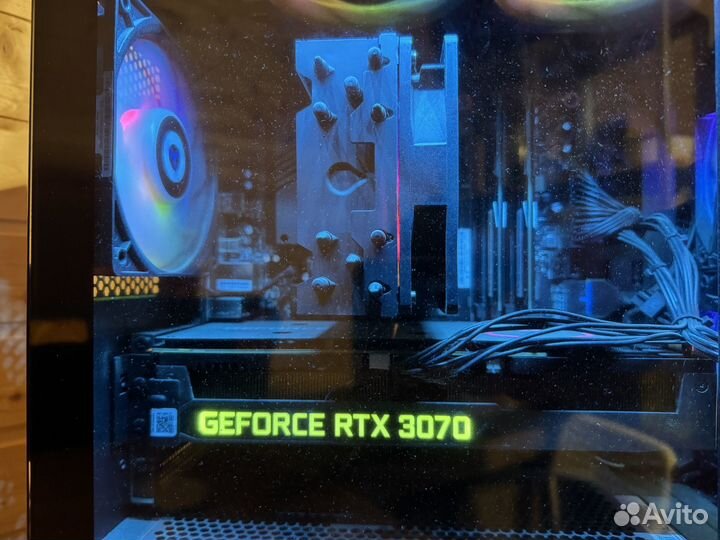 Игровой Intel i7,16Gb, RTX3070, SSD 512Гб