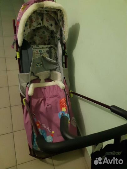 Коляска санки