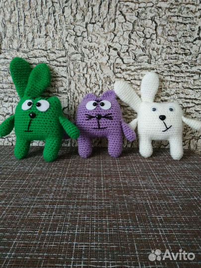 Вязанные игрушки (готовые и на заказ)