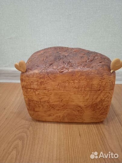 Шкатулка из соснового каппа
