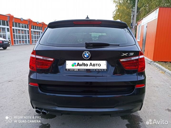 BMW X3 3.0 AT, 2012, 209 000 км