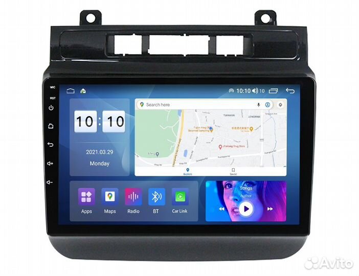 Магнитола Volkswagen Touareg 2010-2018 Android