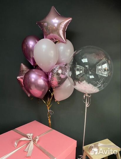 Гелиевые и воздушные шары