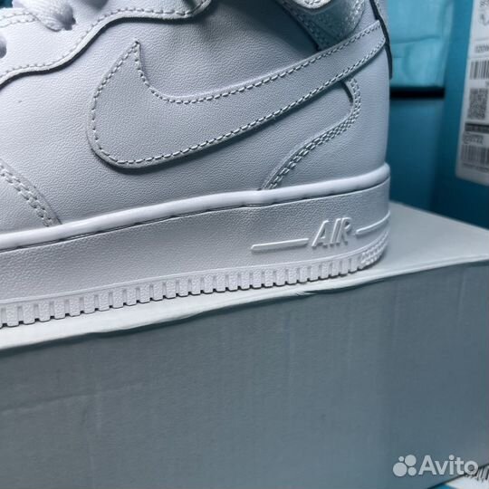 Nike Air Force 1 Mid Белый оригинал (poizon)