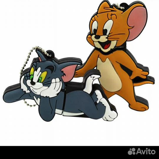 Детская флешка 64 гб Микки Минни Том и Джерри