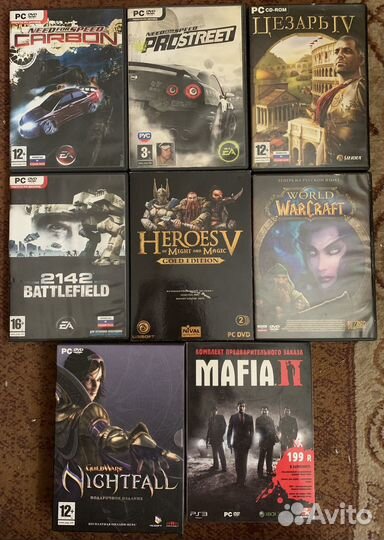 DVD игры на кольпьютер