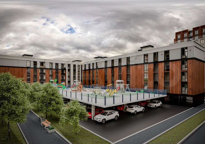 1-к. квартира, 38 м², 1/5 эт.