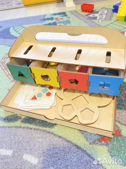 Чудо сундучок деревянный