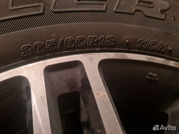 Колеса 265/60 r18 139.76 5шт