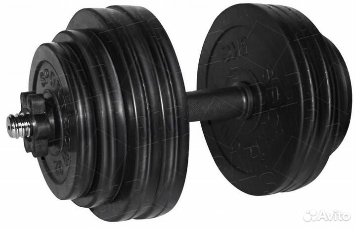 Гантель разборная barfits Sportcom D26 29кг