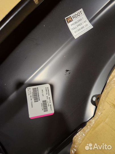 Правое переднее крыло рестайлинг civic ek, ej