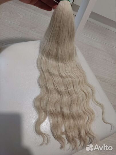 Волосы для наращивания славянка люкс