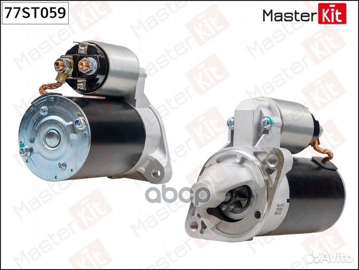 Стартер hyundai accent/getz 77ST059 MasterKit