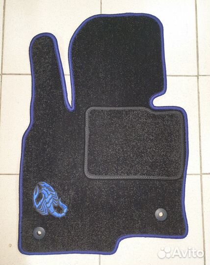 Ворсовые коврики по моделям (текстильные, велюр