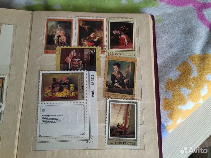 Марки СССР и др стран