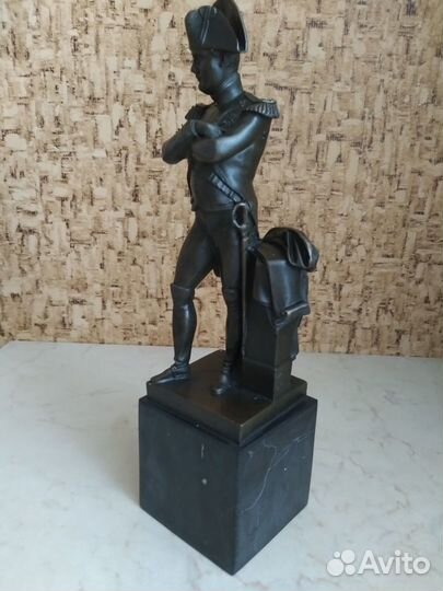 Статуэтка Наполеон.Бронза+камень