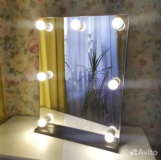 Безрамное гримерное зеркало