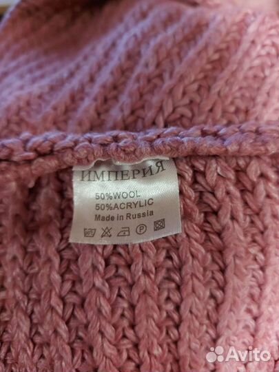 Шапка и снуд женский