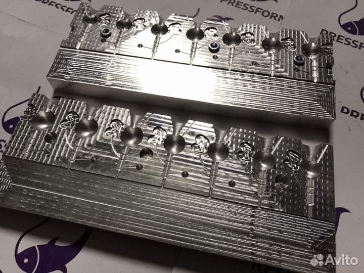 Форма чпу для литья Джиг-головок (12-24 г)