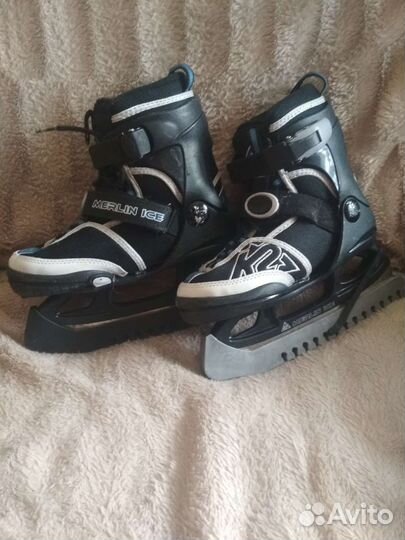 Коньки хоккейные детские 32 размер