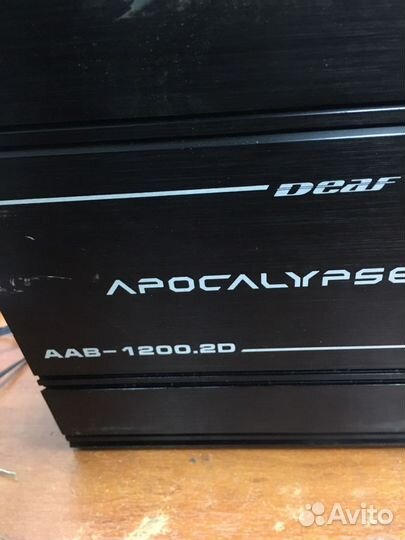 Усилитель apocalypse aab2.1800