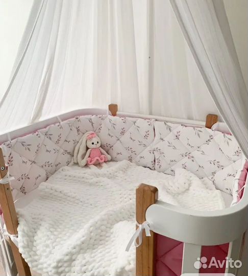 Бортики в детскую кроватку