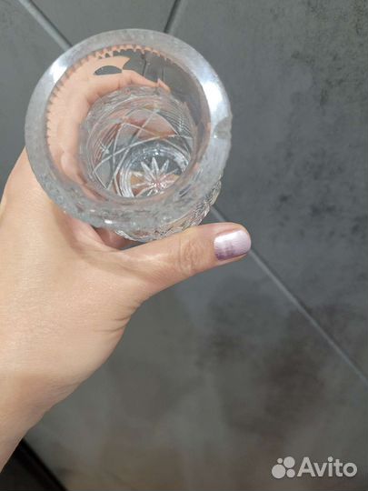 Хрустальные вазочки
