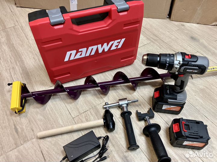 Шуруповерт для ледобура nanwei комплект Неро 110