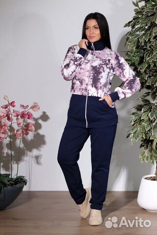 Спортивный/домашний костюм женский 58р