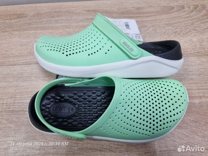 Crocs сабо LiteRide m8-w10 оригинал