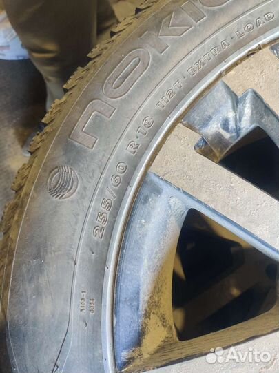 Колеса зима R18 255 60 Kyron Ssang youg