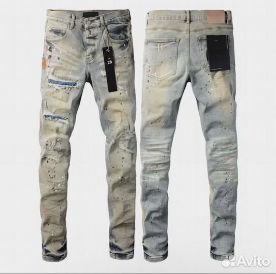 Джинсы amiri type slim