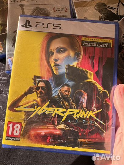 Cyberpunk 2077: Ultimate Edition PS5, новый диск