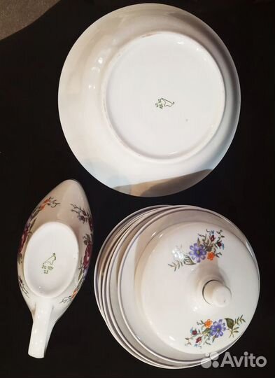 Столовый сервиз СССР Дулево Тарелки набор