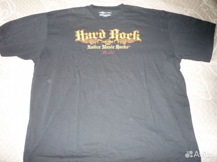 Футболка фирменная Hard Rock Hotel Bali XXL